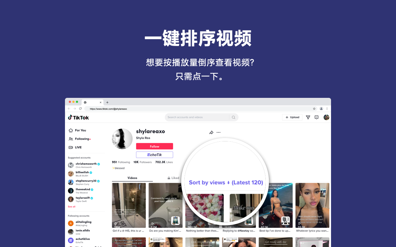 TikTok Analytics By EchoTik截图2