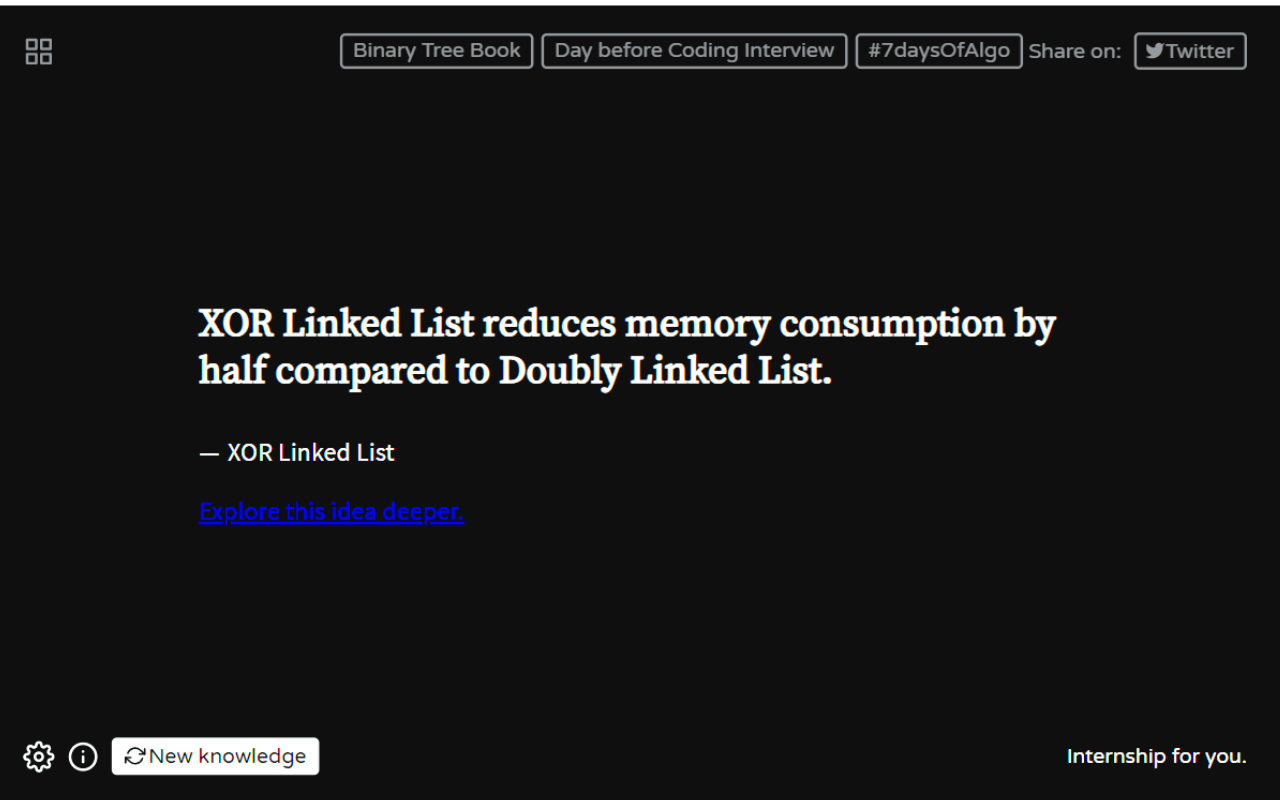 Coding Interview New Tab截图3