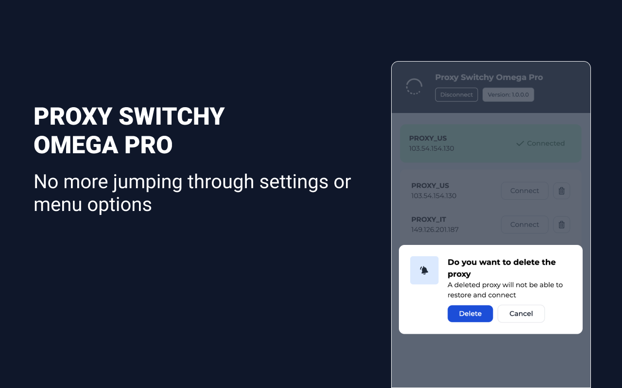 Proxy SwitchyOmega Pro截图1