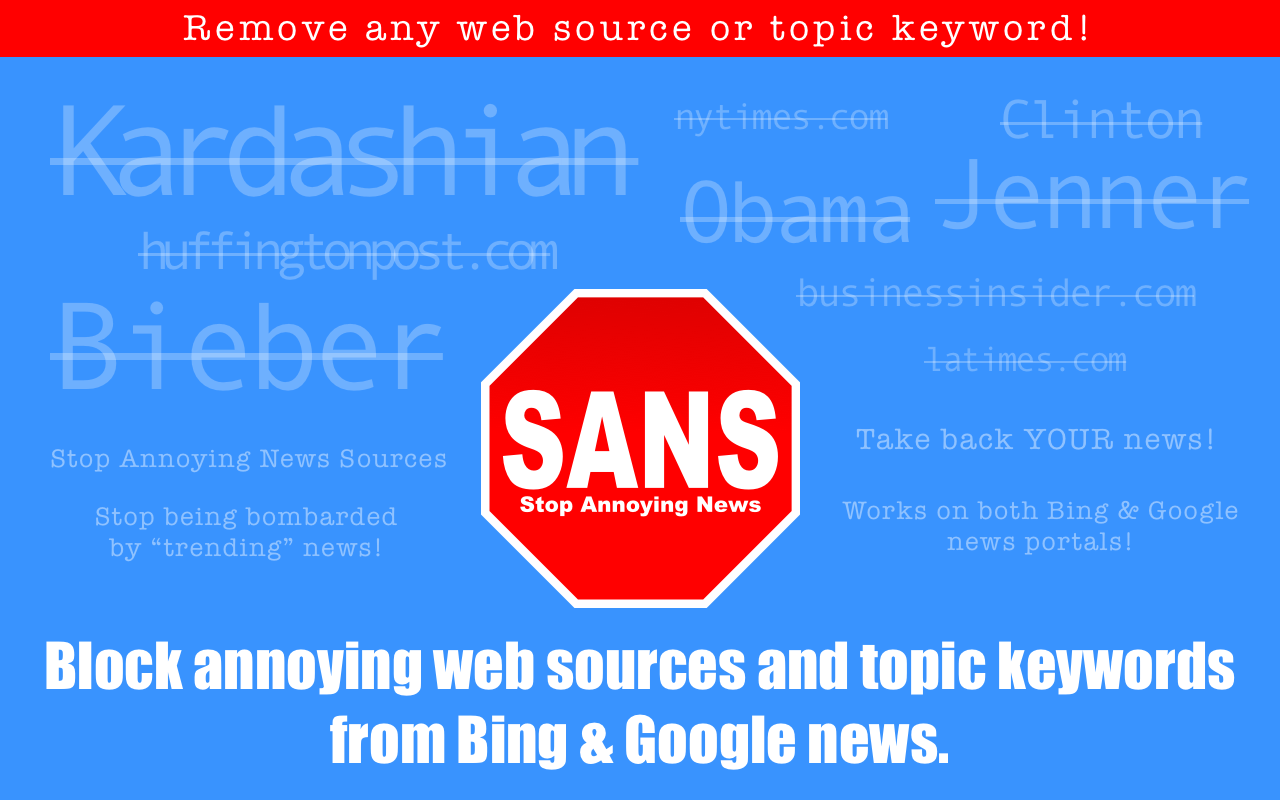 SANS - Stop Annoying News截图2