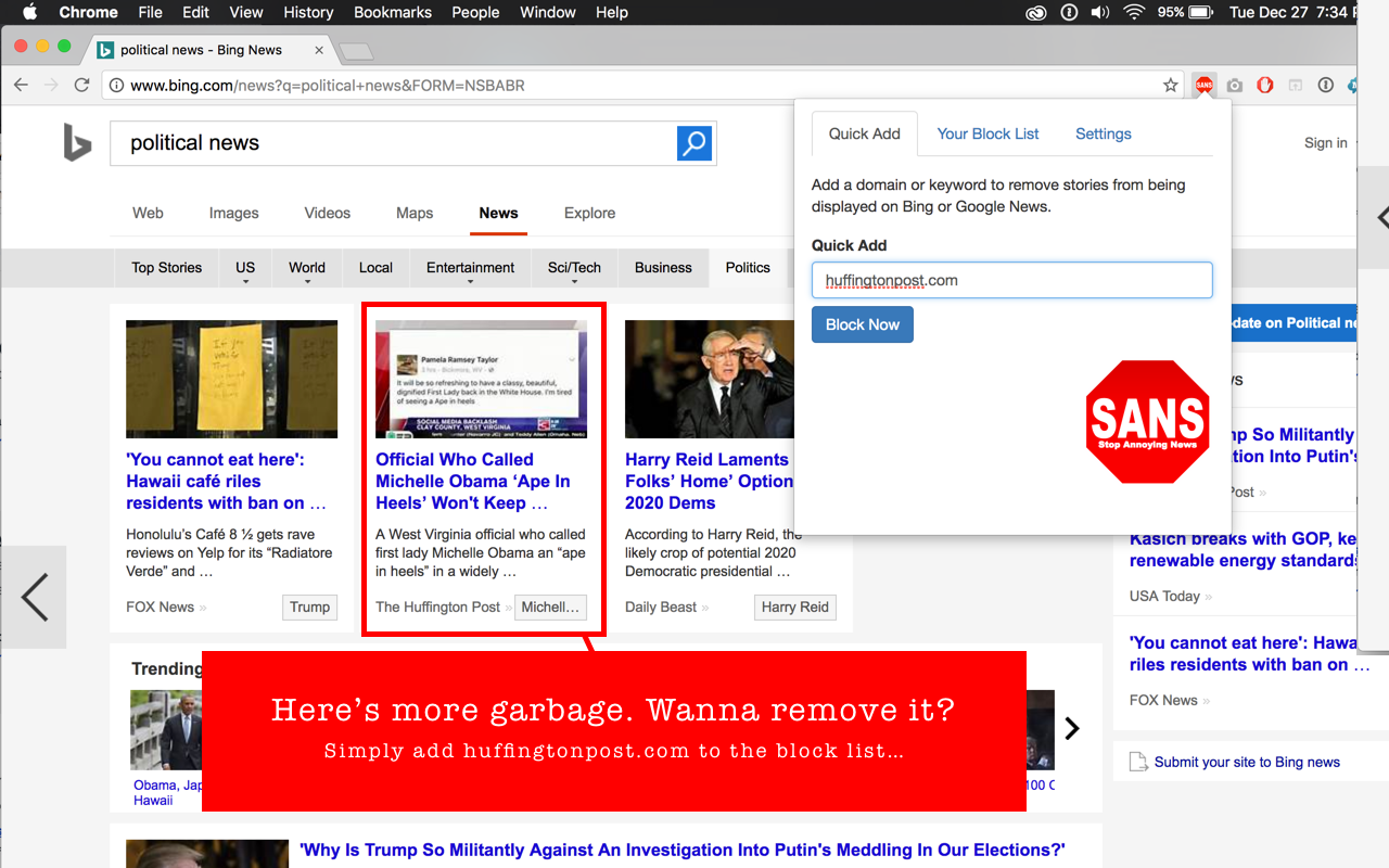 SANS - Stop Annoying News截图5