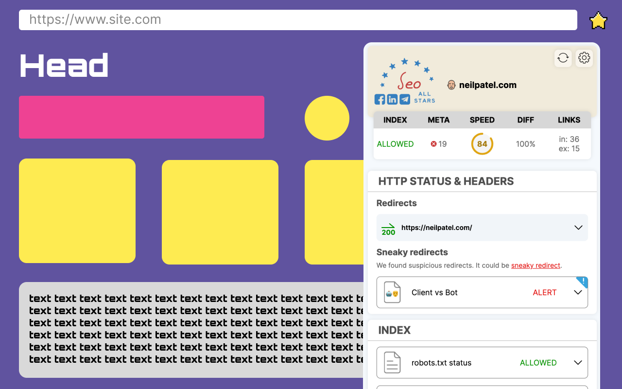 SEO All Stars tools: in 1 place ⭐️截图3