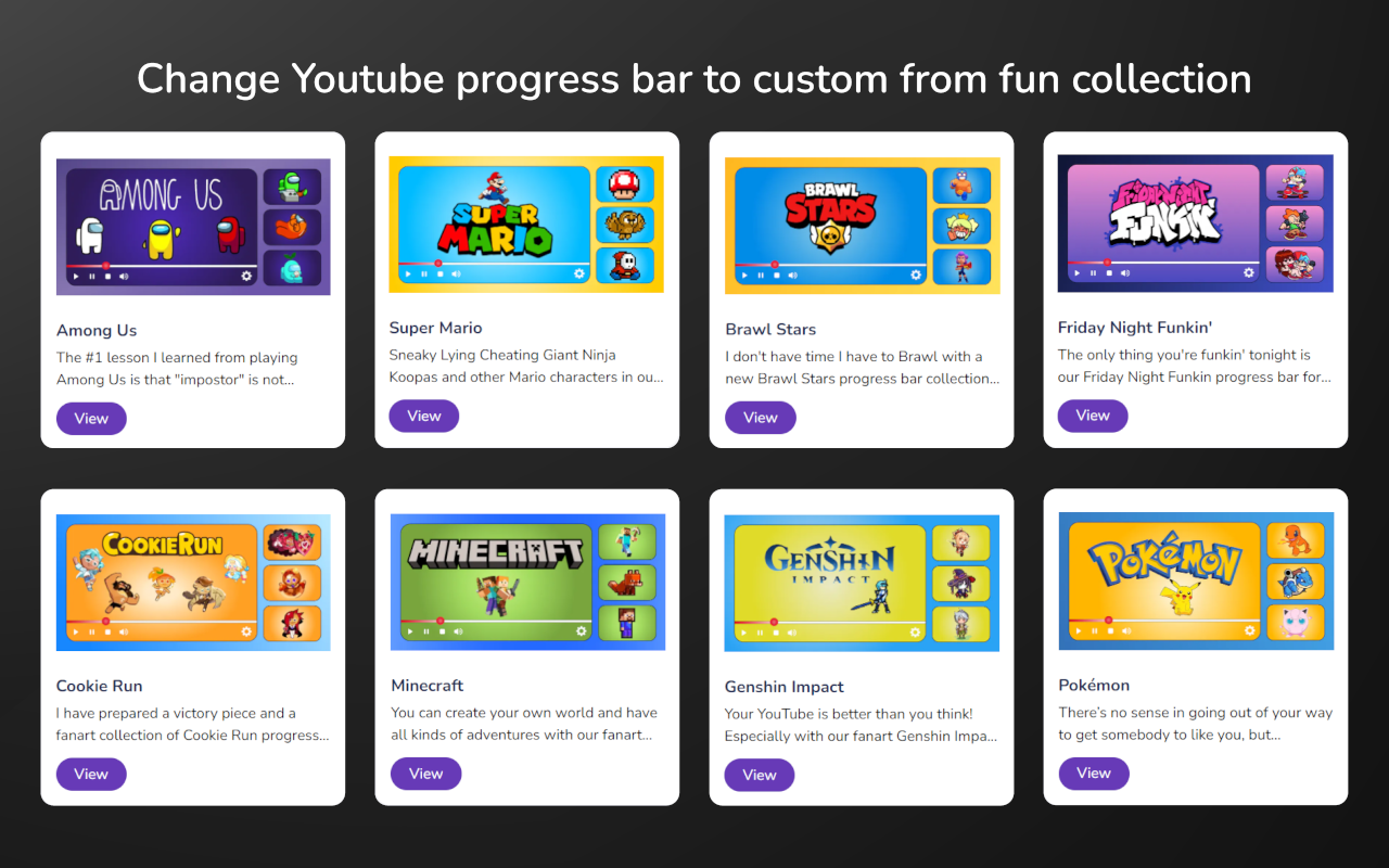 Custom Progress Bar for YouTube™截图1