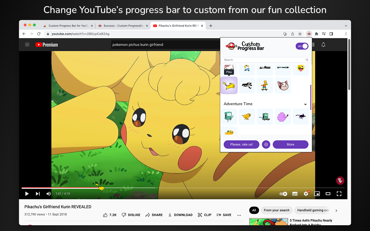 Custom Progress Bar for YouTube™截图2
