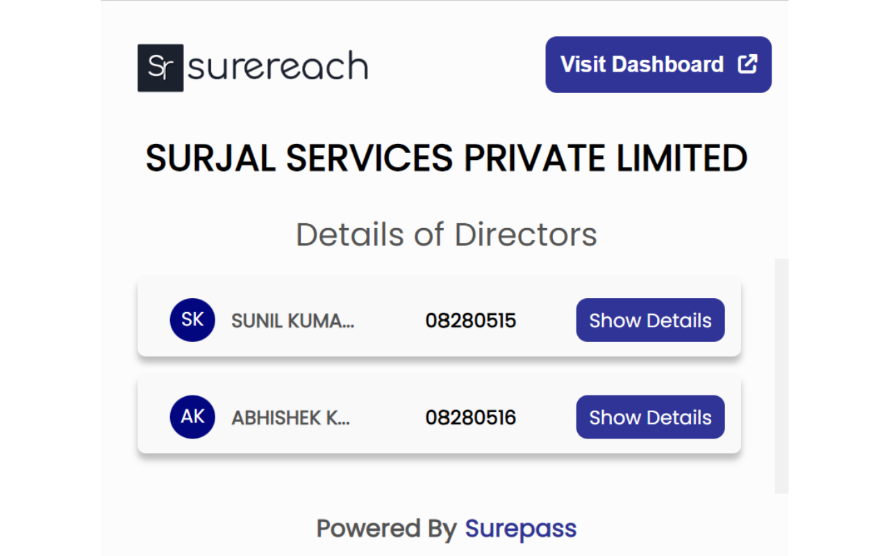 Surereach: Find verified Mobile No. & Emails截图1
