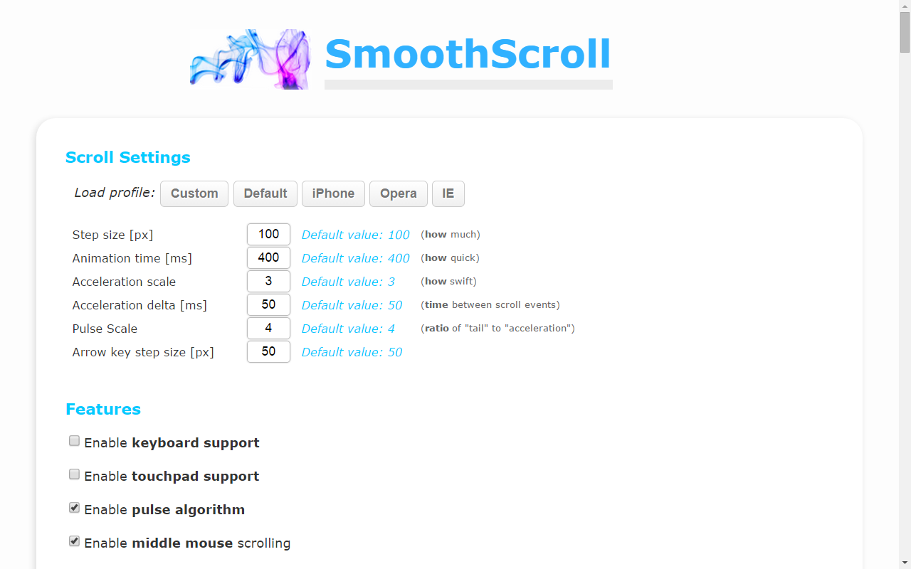 SmoothScroll截图2