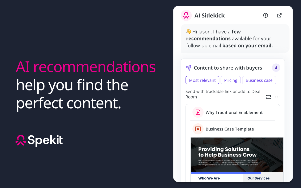 Spekit - AI Sales & Enablement Assistant截图4