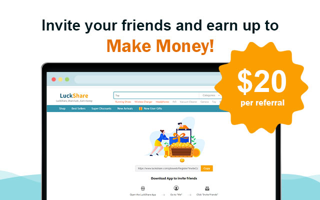 LuckShare - Rebates, Deals, Coupons截图1
