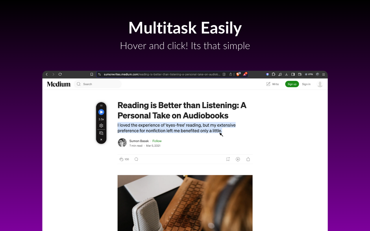 ReadText (Text to Speech Reader)截图3