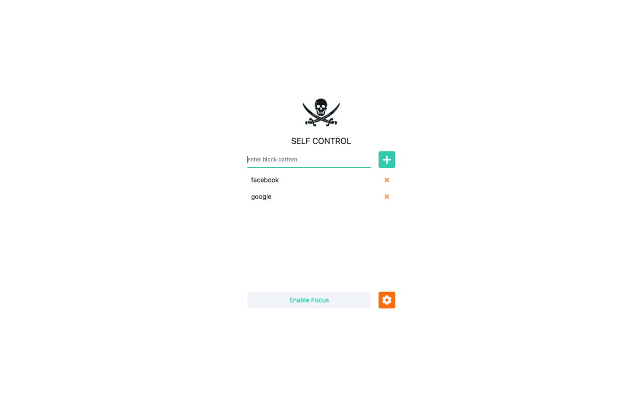 Self Control -- Block sites and stay focused截图1