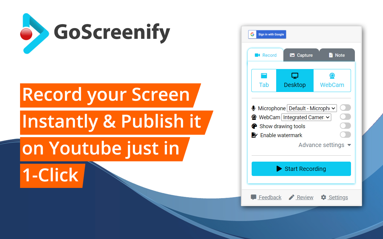 GoScreenify- Screen Recorder + Capture + Note截图3