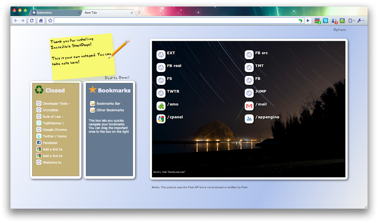 Incredible StartPage - Productive Start Page截图1