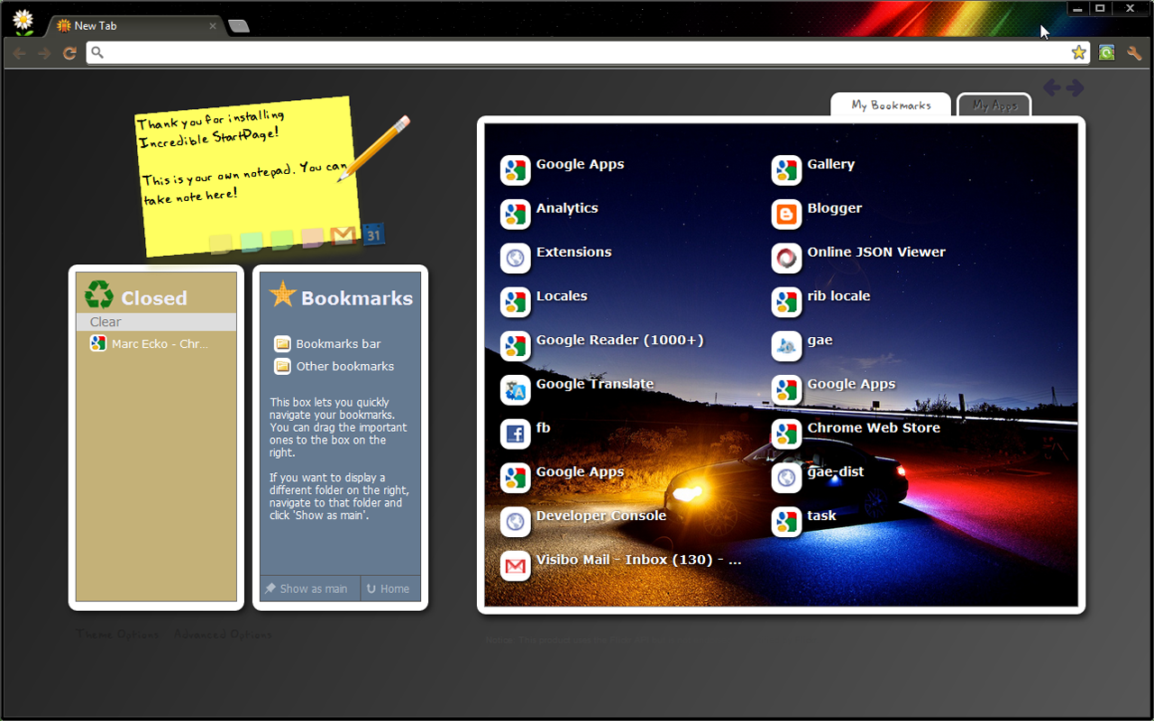 Incredible StartPage - Productive Start Page截图2