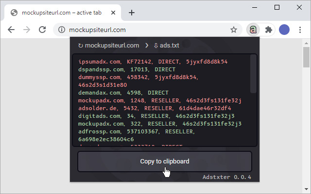 Adstxter - Ads.txt Seller Tester截图1