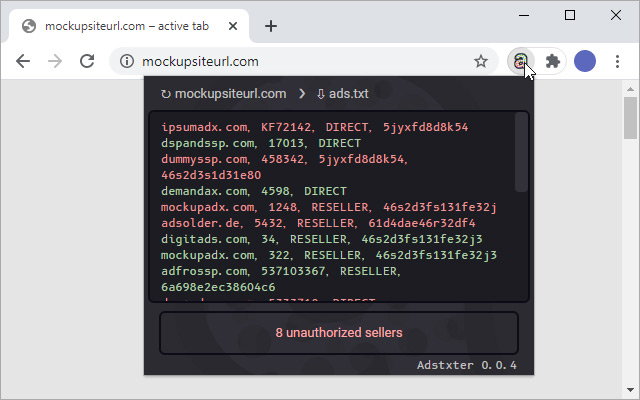 Adstxter - Ads.txt Seller Tester截图2