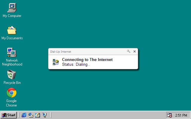 56k Dial-Up Internet截图1