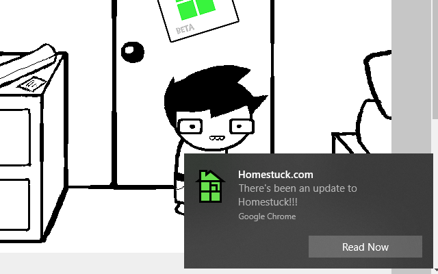 Homestuck Notifier截图2