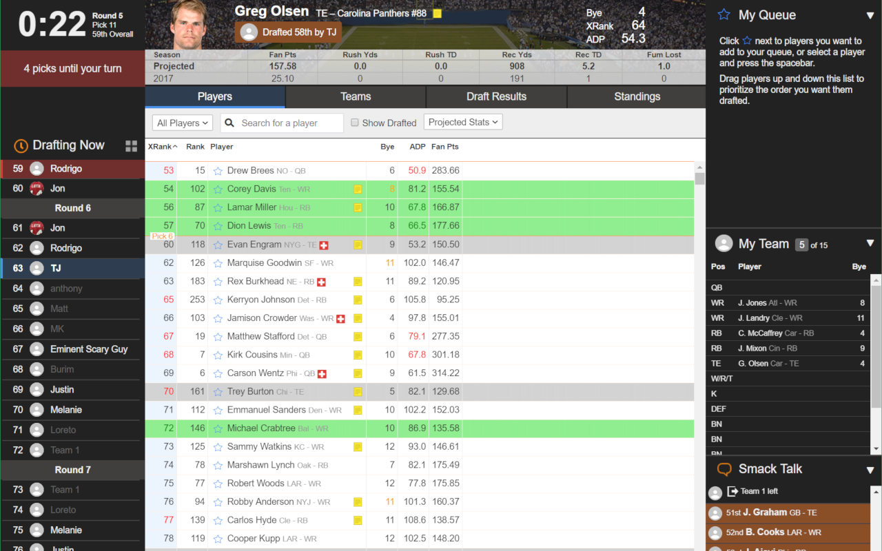 Fantasy Draft +截图2