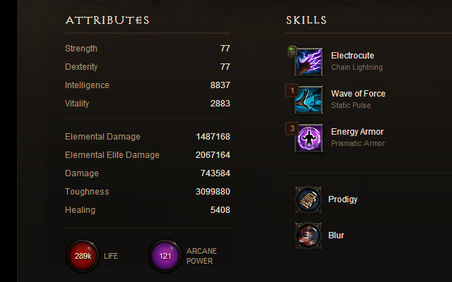 Diablo 3 profile +截图1