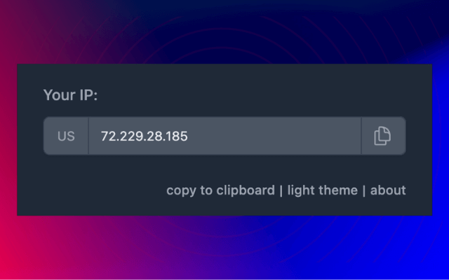 Just IP Address截图3