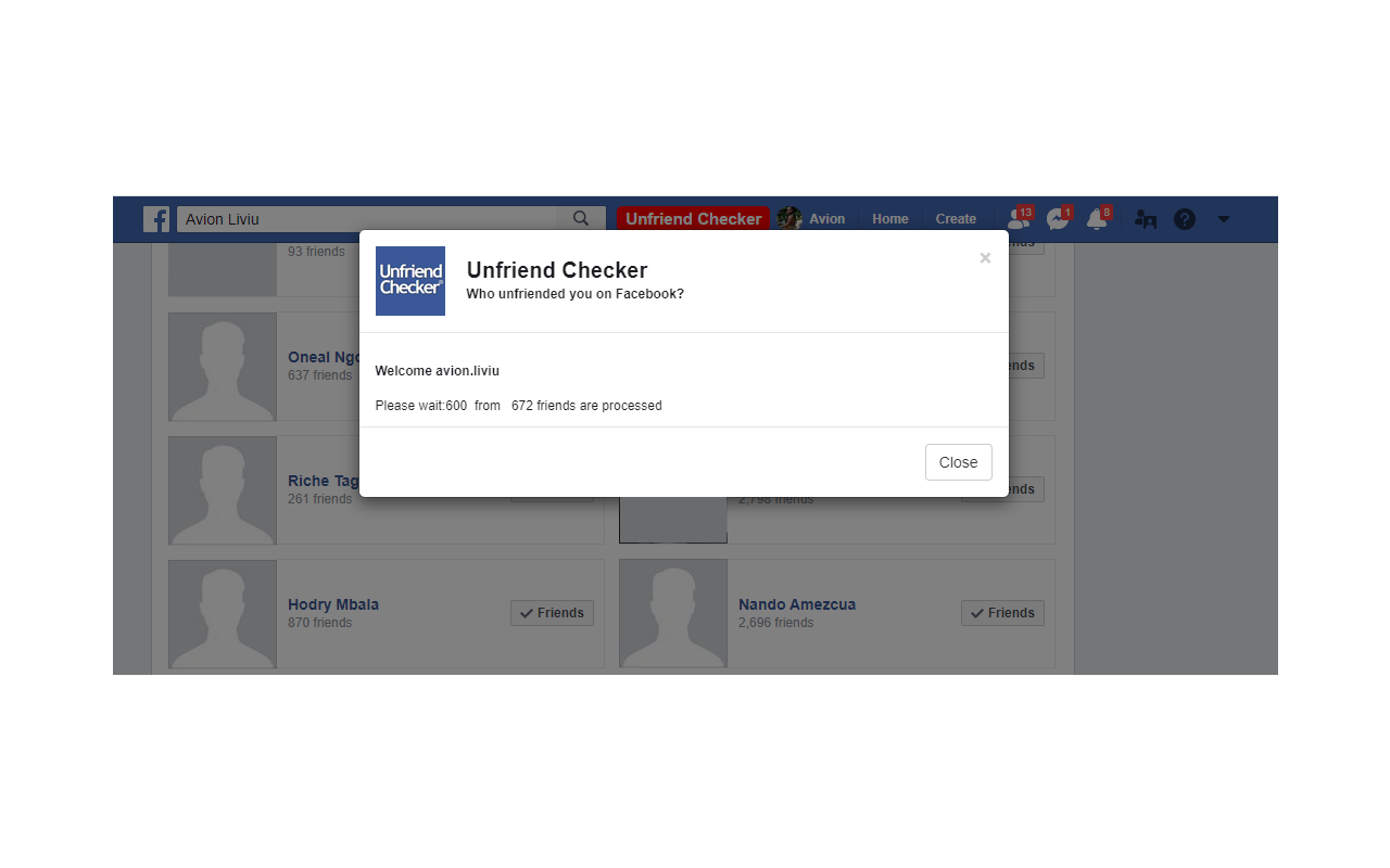 Unfriend Checker截图2