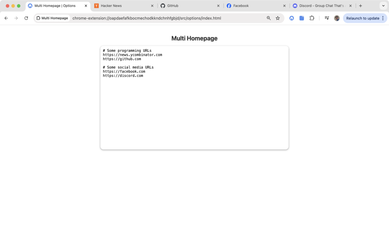 Multi Homepage截图1
