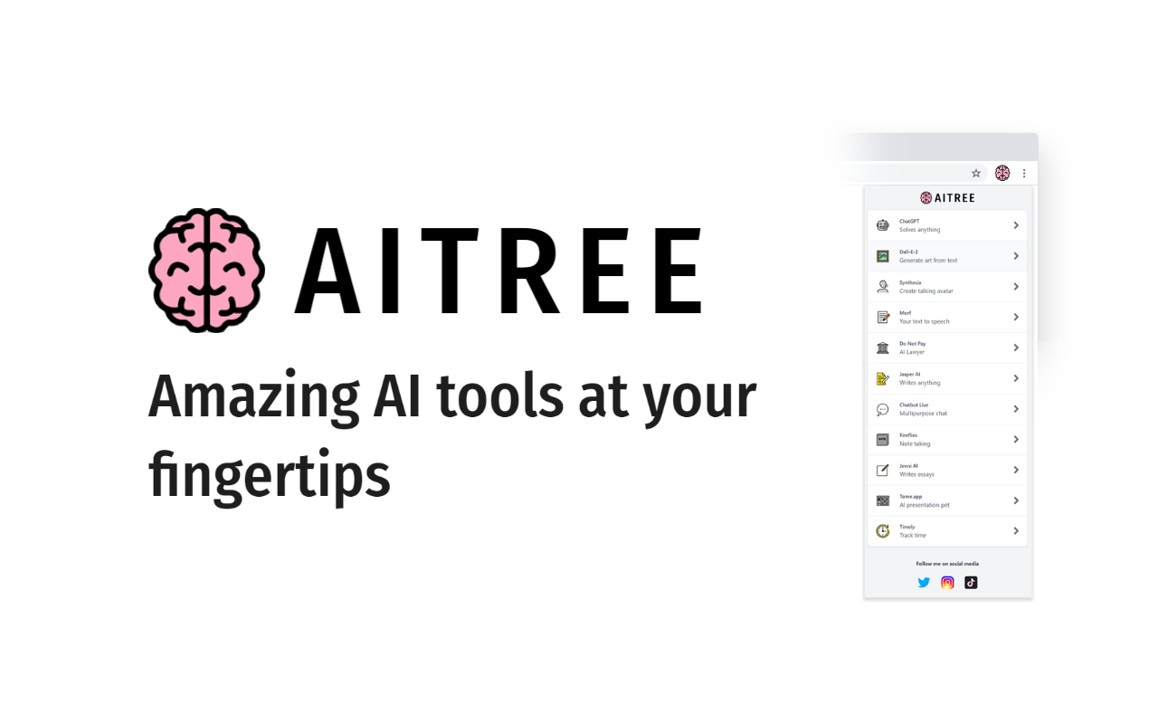 AITREE - AI Tools Hub截图1