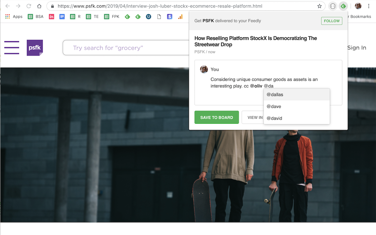 Feedly Mini截图1