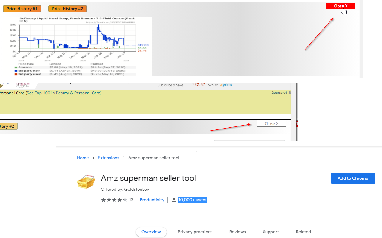 Amz superman seller tool截图1