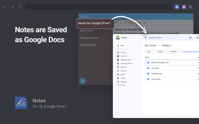 Notes: Keep Sticky Thoughts in Google Drive截图2