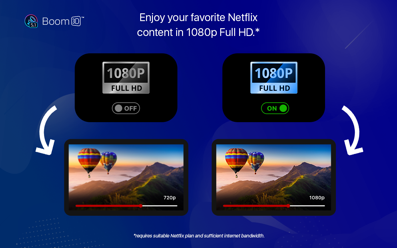 Boom3D 5.1 Surround for Netflix截图3