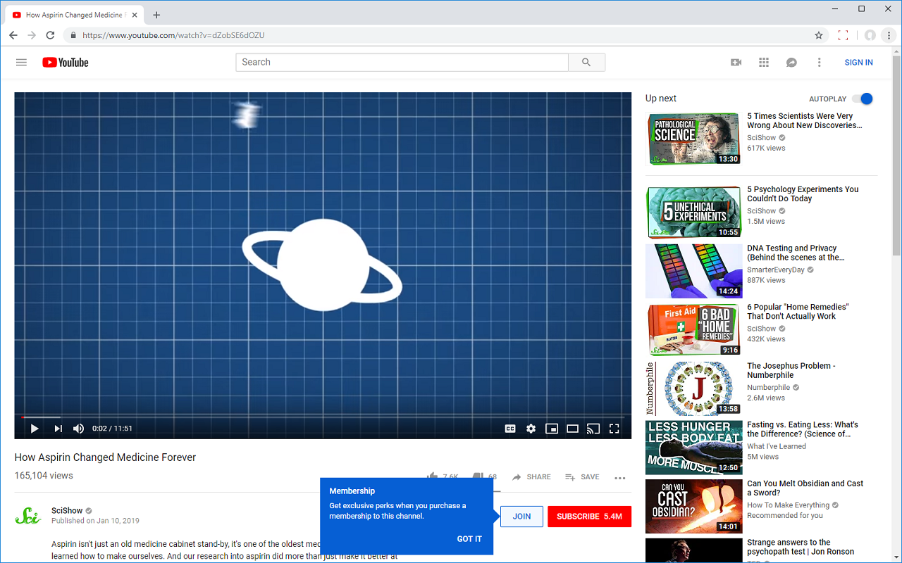 Fill Window - Youtube截图2