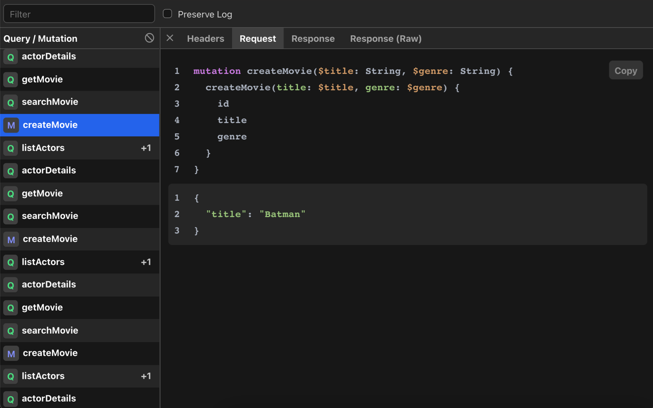 GraphQL Network Inspector截图4
