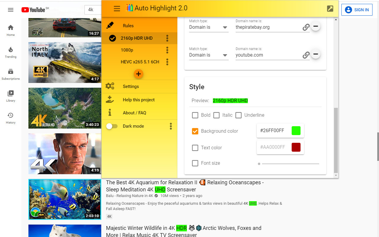 Auto Highlight截图1