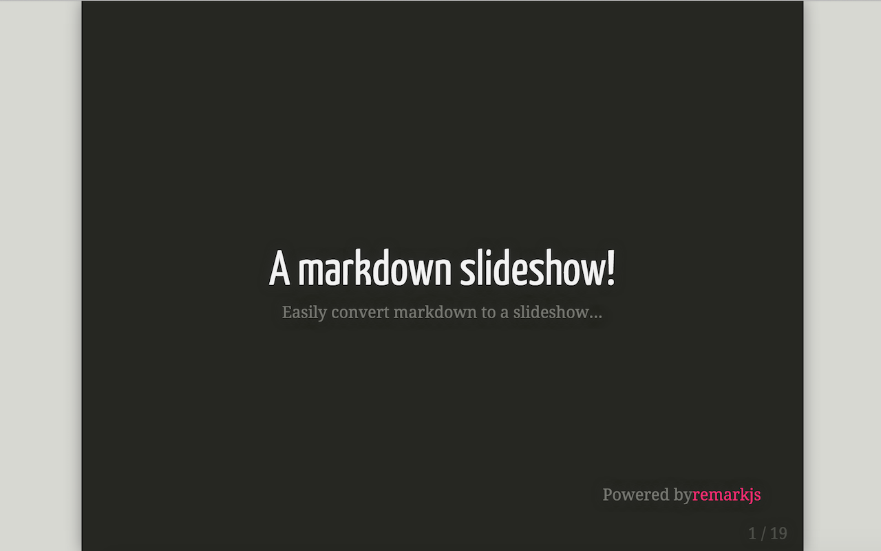 Markdown Slides截图1