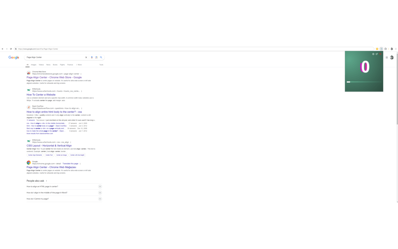 Page Align Center截图1