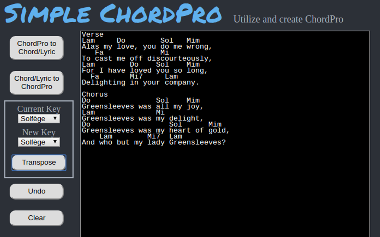 Simple ChordPro截图1