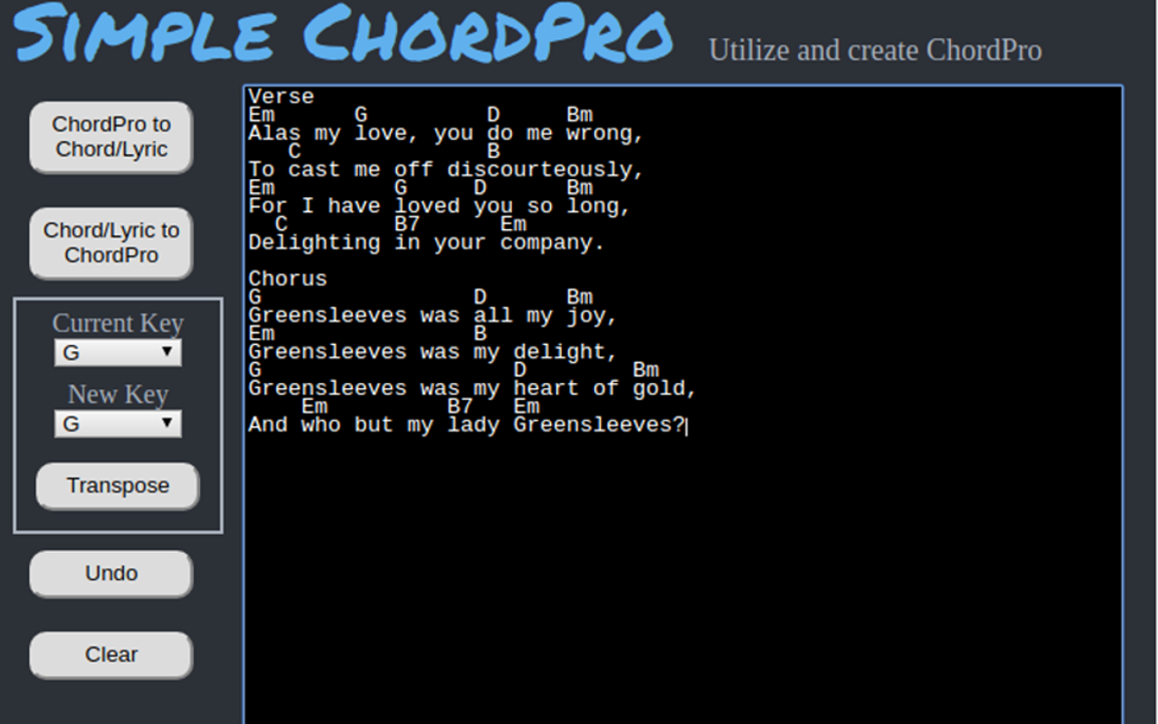 Simple ChordPro截图2