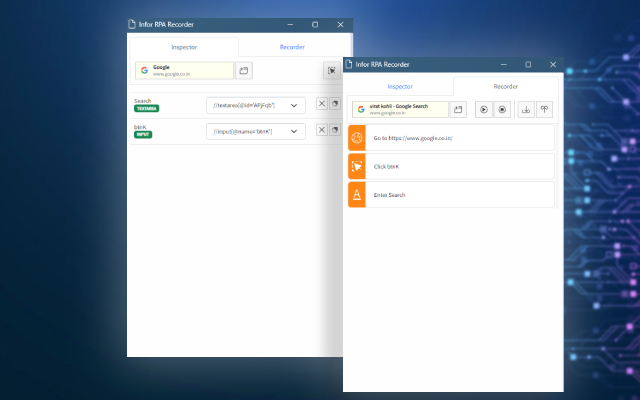 Infor-RPA Recorder & Inspector截图1