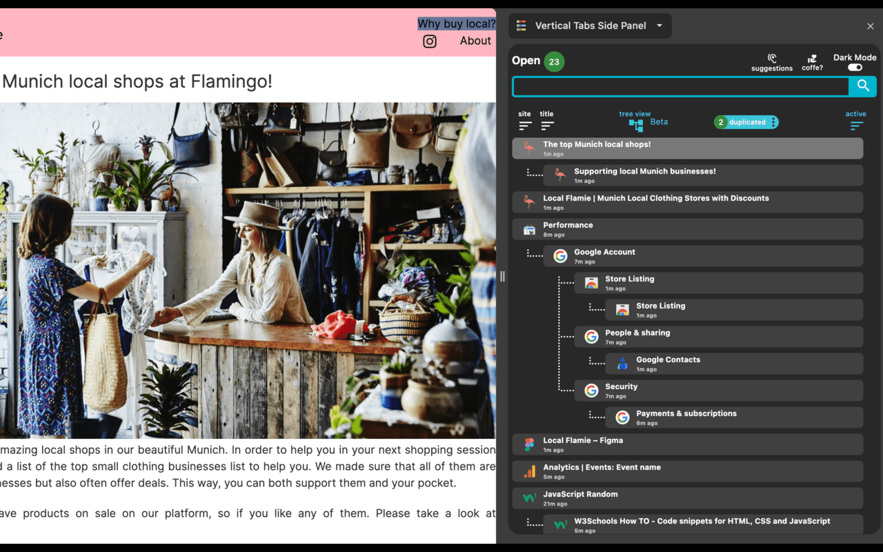 Vertical Tabs Side Panel截图3