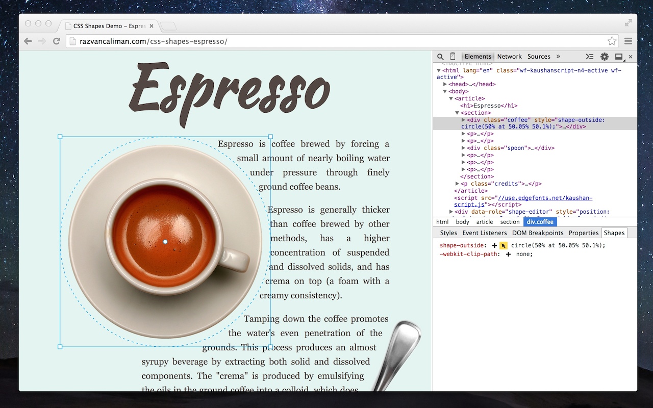 CSS Shapes Editor截图1