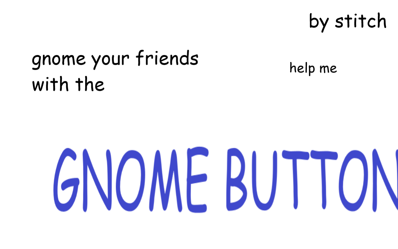 Gnome Button截图1