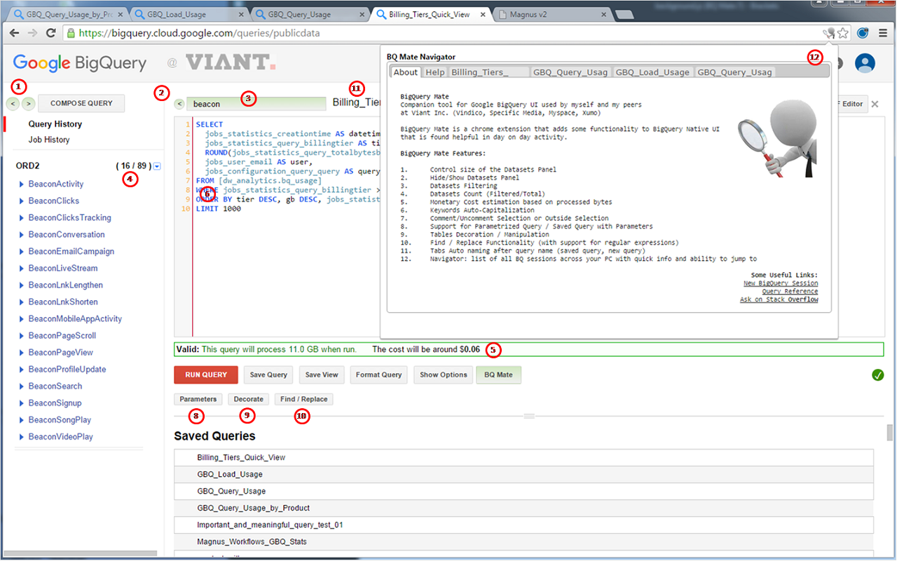 BigQuery Mate截图3