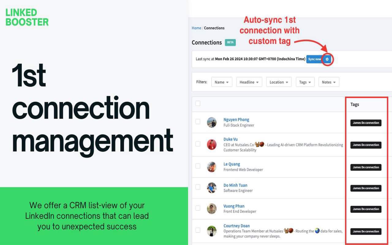 Linked Booster - Social Automation Tool截图3