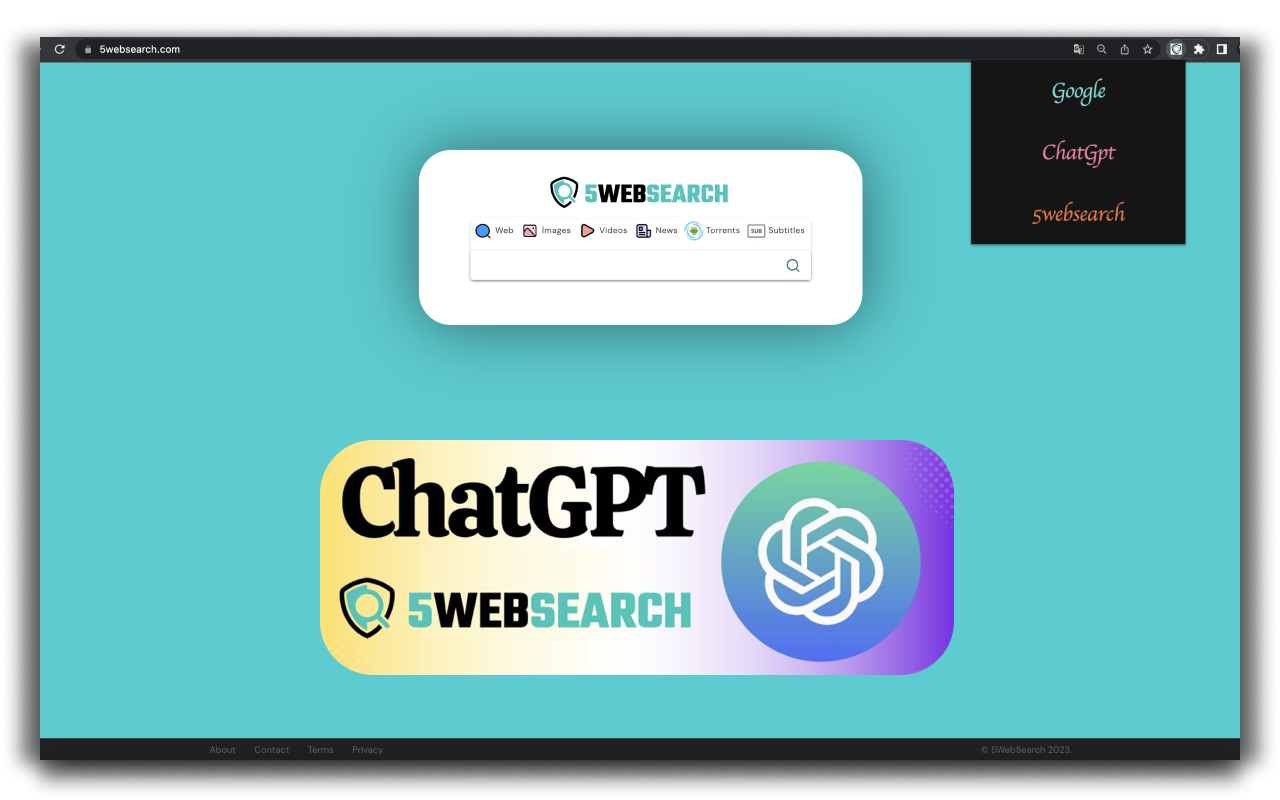 ChatGPT for Web Search截图3