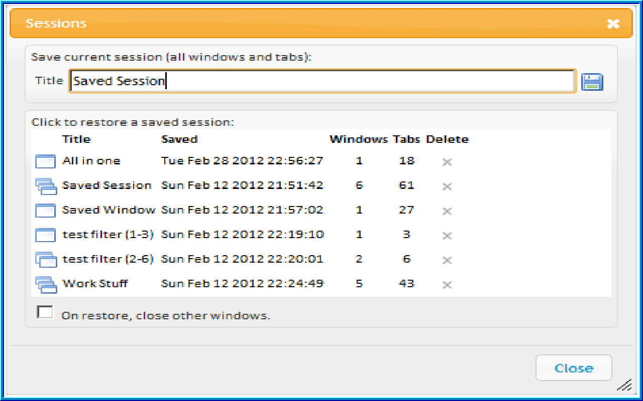 Awesome Window & Tab Manager截图3