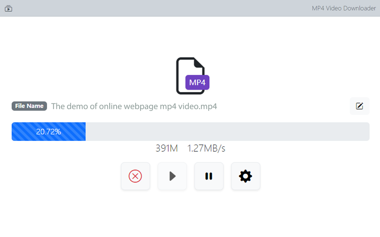 FetchV - M3U8/HLS视频下载器截图1