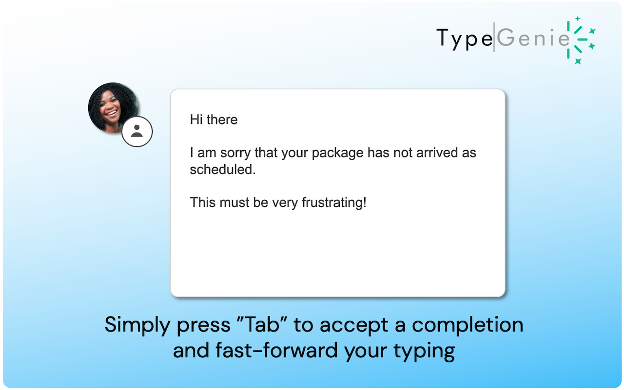 TypeGenie for Zendesk截图1
