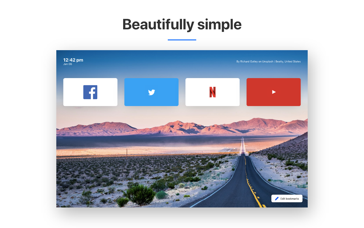 New Tab Page - Podac截图2