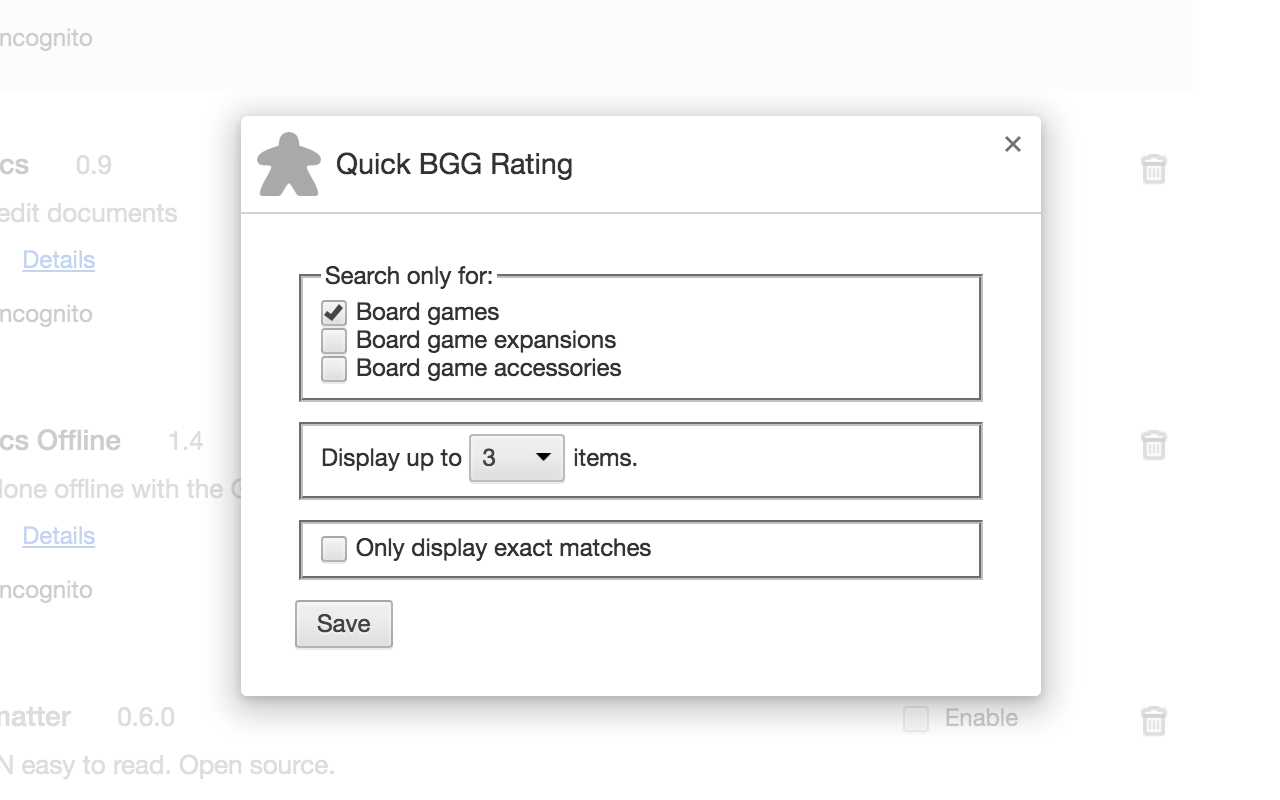 Quick BGG Rating截图2